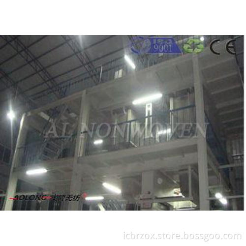 Polypropylene Non Woven Fabric Production Line With GSM 10-